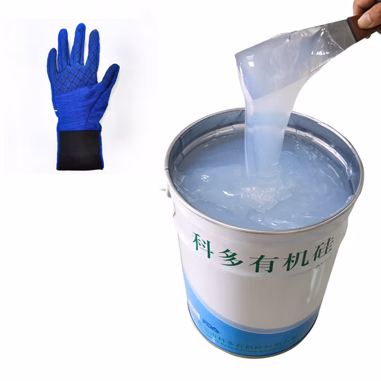 Tinta de silicone líquido para revestimento condutor de impressão têxtil com certificação ISO